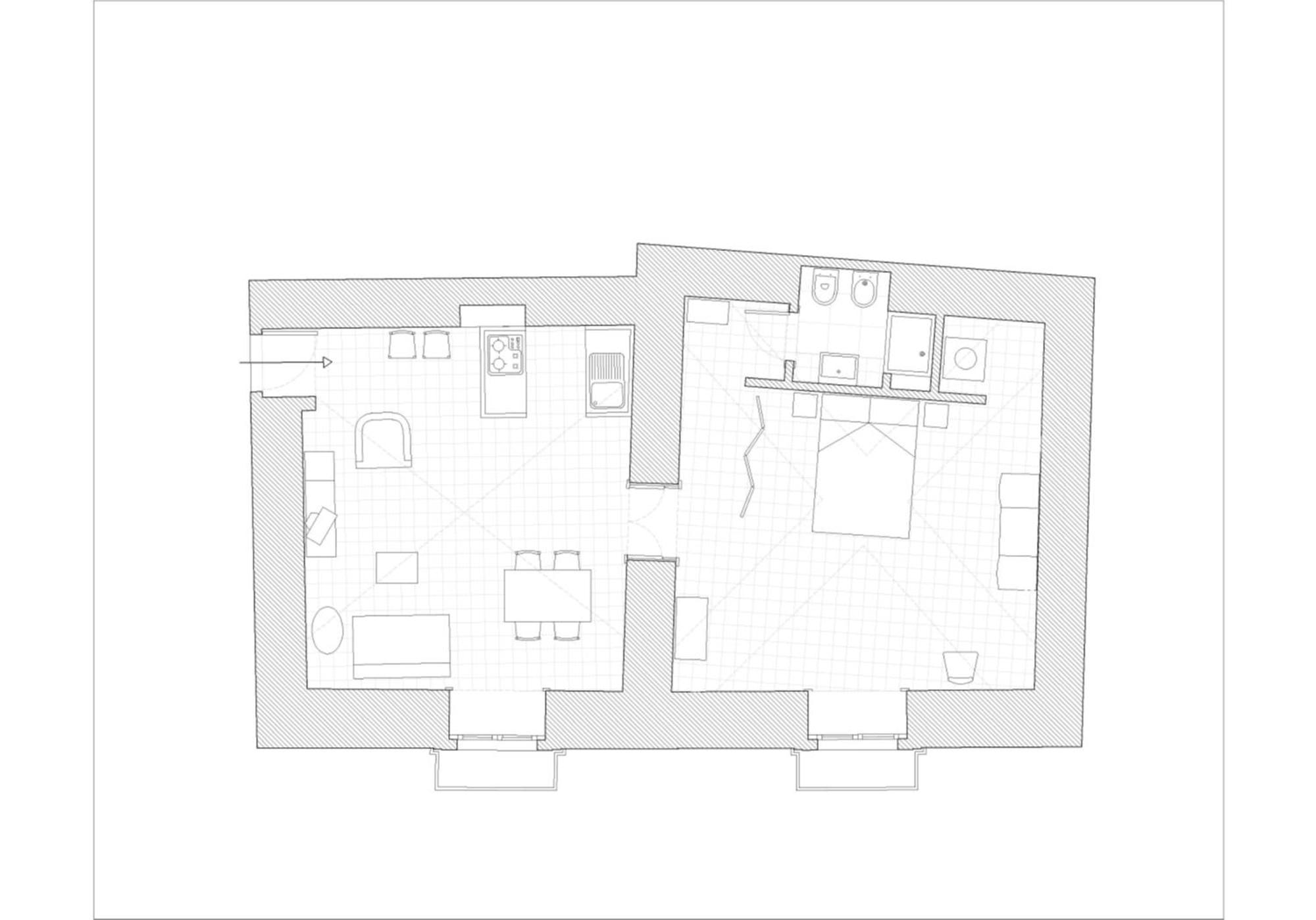 Tre Vie Apartment Con Terrazzo Giardino Pensile CTA Exteriör bild